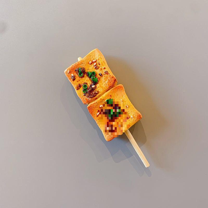 3D Creative Food Snack Message Fridge Magnet Sticker Set
