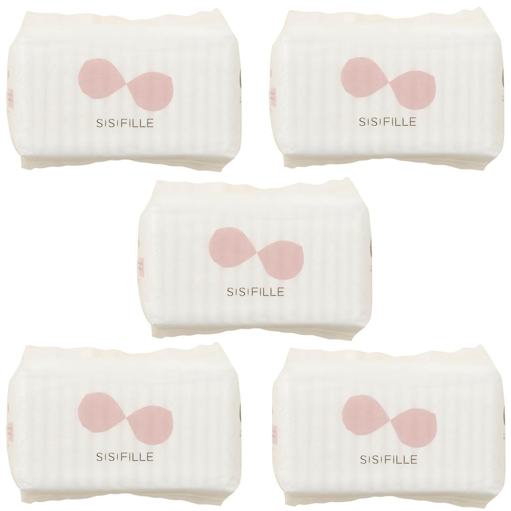 SISIFILLE Period Pad 29cm 15 Pieces X 5 Sets Especially for Frequent Use