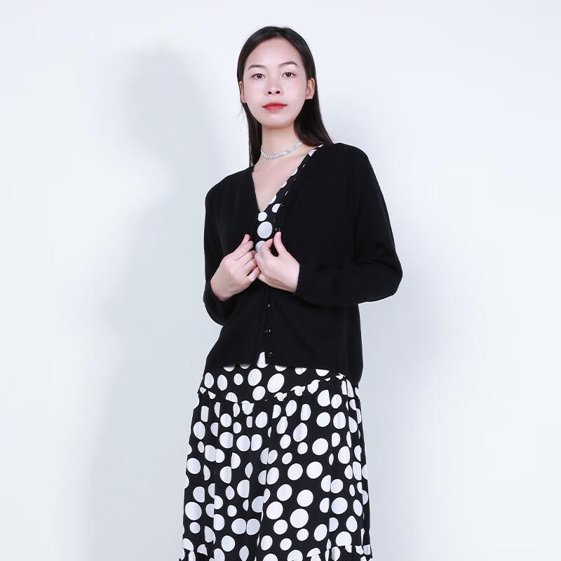 Anlom Women's Wool Long Sleeve Knitted Cardigan