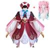 Hyacine Cosplay Honkai Star Rail Cosplay Costume Hyacinthia Wig Shoes Women Role Play Dress Uniform Halloween Party Outfit