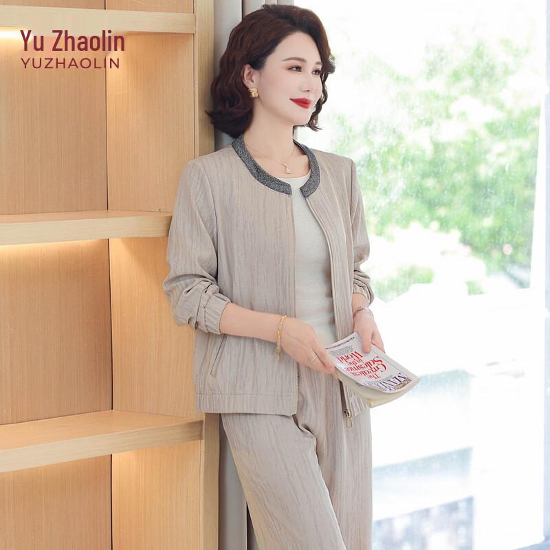 YUZHAOLIN Women s Autumn Fashion Casual Sportswear Set 4XL