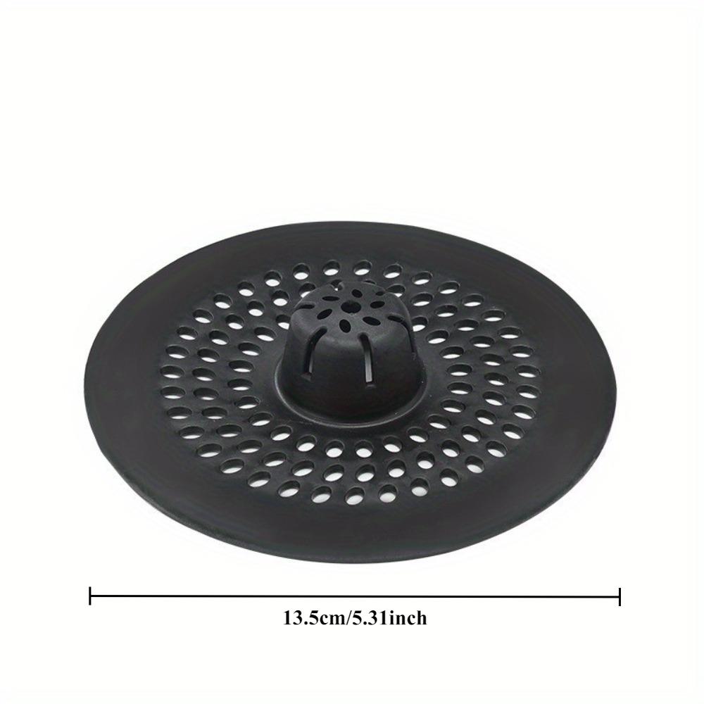 Multifunctional Silicone Drain Strainer Anti Clogging Hair Catcher for Bathroom Shower Drain Protection Silicone Drain Strainer