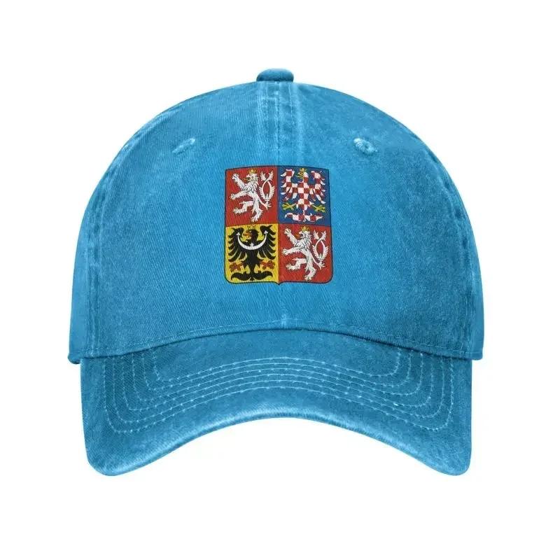Custom Classic Unisex Cotton Coat Of Arms Of The Czech Republic Baseball Cap Adult Adjustable Dad Hat for Men Women Sports