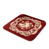 Breathable Memory Foam Chair Cushions Non Slip Flower Pattern Square Seat Pads for Comfort and Softness