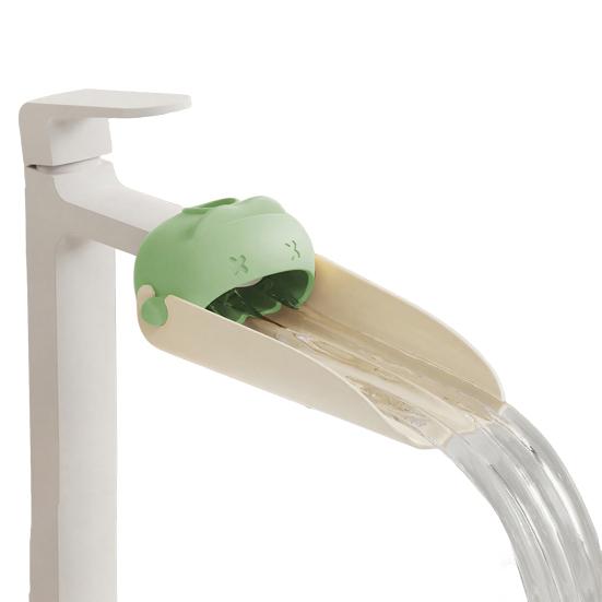 1/2Pcs Faucet Extender Food-Grade Silicone Bathroom Sink Faucet Extender Splash-Proof Wide Waterfall Spout Washing Faucet Tool