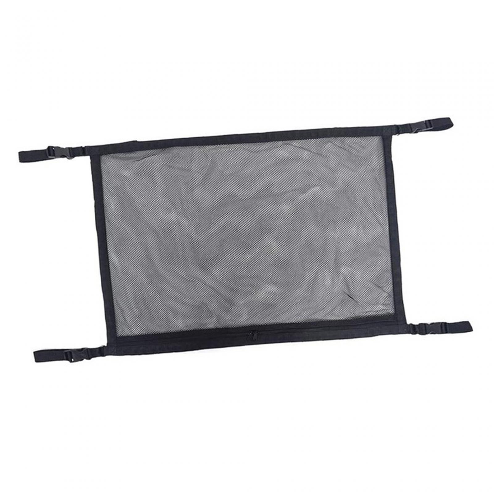 

Car Ceiling Cargo Mesh Net Storage Pocket Vehicle Interior Accessories Durable Car Roof Organizer for Car with 4 Handles