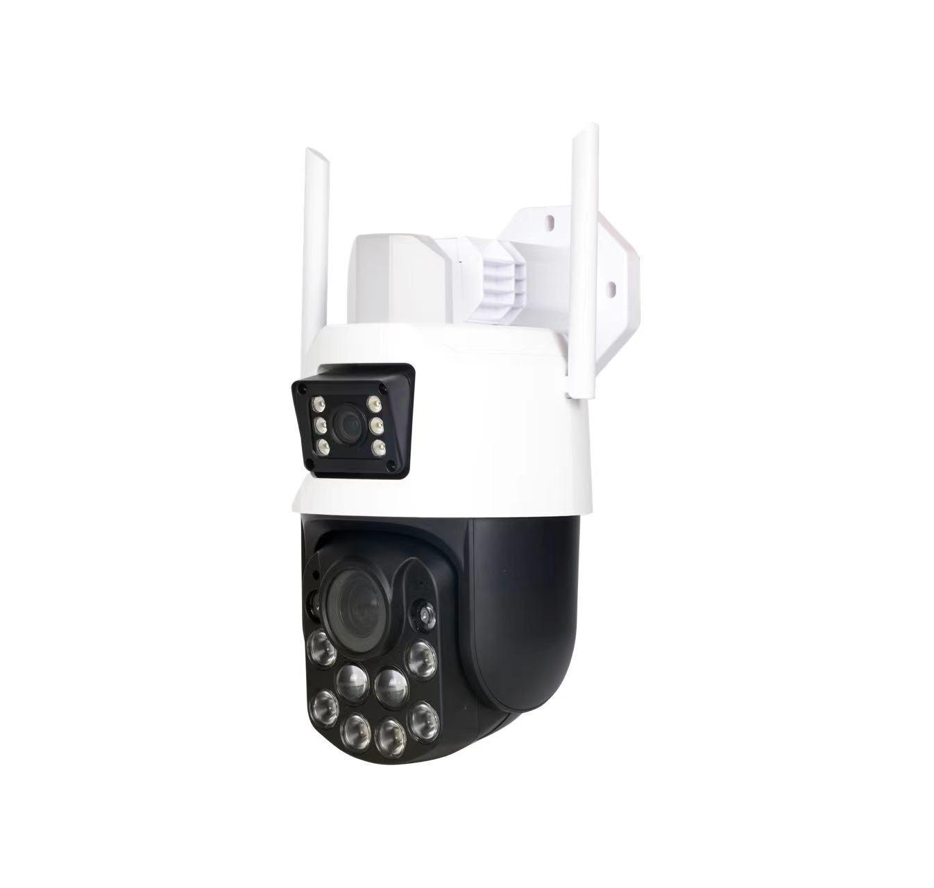 

Outdoor Dual Screen Wireless Camera, 36x Zoom, Ultra HD, Mobile Phone Remote Monitoring ICSEE 6MP 5-inch 18x WIFI Dual Lens PTZ Camera