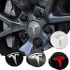 ALL1 4pcs for Model 3 Model Y Badge Covers Hub Caps 4pcs 56mm Hub Center Caps for Tesla Model Y X S 2023 Auto Accessories Style