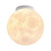Modern Minimalist Large Creative Moon Ceiling Light for Children's Room & Bedroom