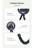 USB Rechargeable Portable Octopus Fan for Students, Dorms, Desktops, Outdoor Camping, Travel, and Strollers