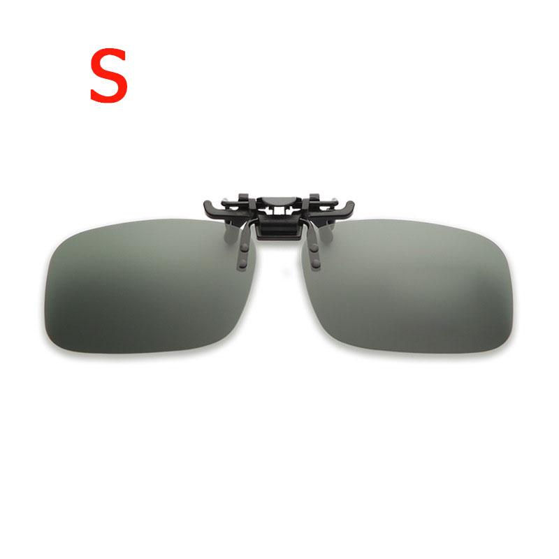 1/2PCS Women Men Glasses Lenses Polarized Sunglasses Clip On Flip Up UV 380 Driving Fishing Night Vision Glasses Clips