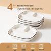 Children’s Ceramic Divided Plate for Portion Control - Creative, Household Breakfast Dish