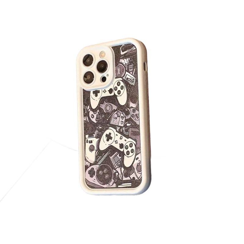 Retro Gamepad for iPhone16 Pro Phone Case 15plus Trend 14promax Apple 13 Soft X
