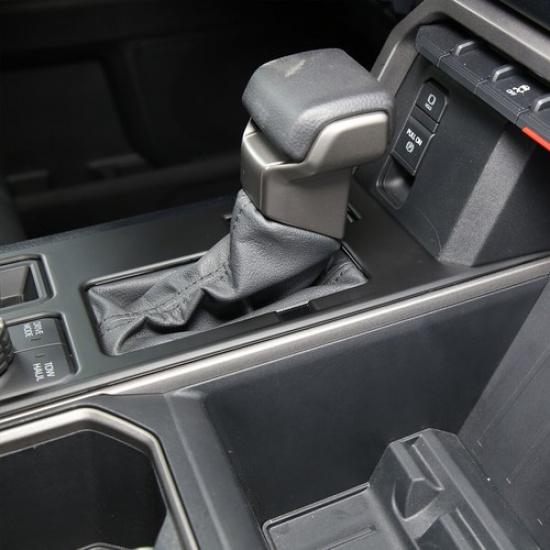 Matte Black Console Gear Shift Panel Trim Cover For Toyota Tundra Sequoia 22-24