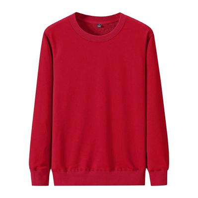 Zirunking 2021 Spring Winter New Hoodies Unisex Texture 100% Cotton Jersey Sweatershirt Basic Jogger O-Neck Plus Size Hoodie MQW