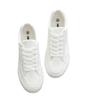 New trendy and versatile casual men's shoes, low-top sports sneakers, canvas white trendy shoes