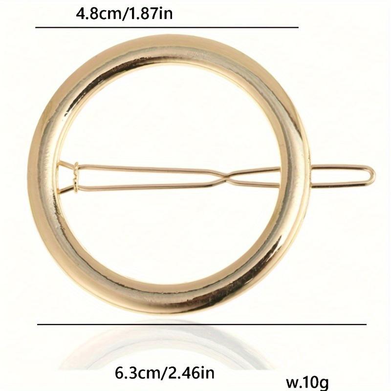 Women's Alloy Hair Clips Moon, Star, Bow Design Side Clips for Stylish Hairstyles