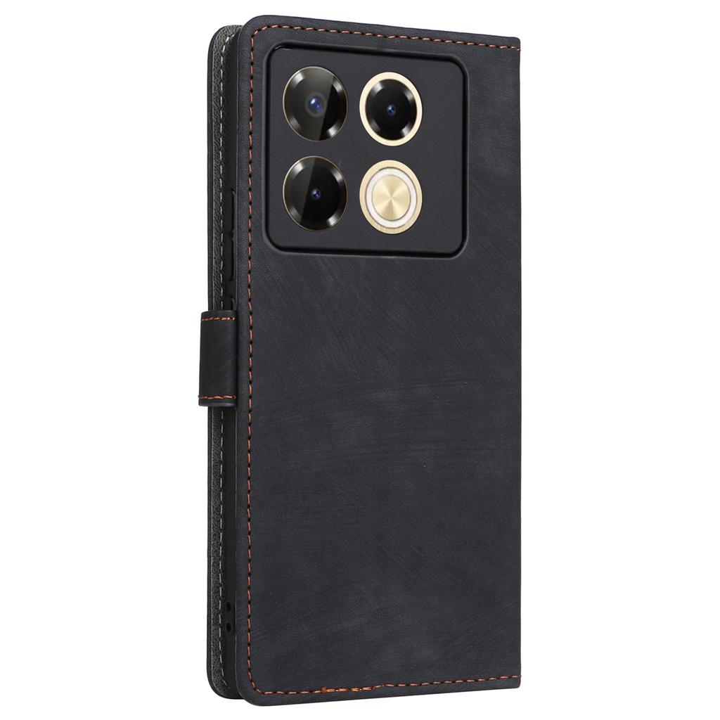 For Infinix Note 40 Pro 4G X6850 Wallet Case RFID Blocking Stand PU Leather Phone Cover