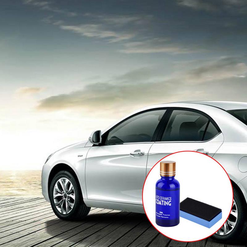 30ml 9H Anti-Scratch Auto Ceramic Glass Coat Liquid Hydrophobic Paint Care Polish Super Detailing Coating For Car Styling