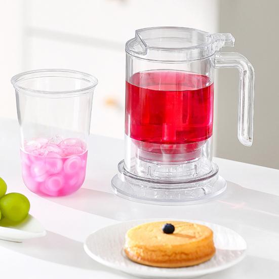 Tea Infuser Mug with Lid Detachable Filter Teapot for No-Bitter Brewing Large Capacity Leak-Proof Tumbler for Loose Leaf Tea
