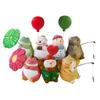 Handmade Solid Wood Animal Figurines: Kitten, Chick, Elephant, Snowman