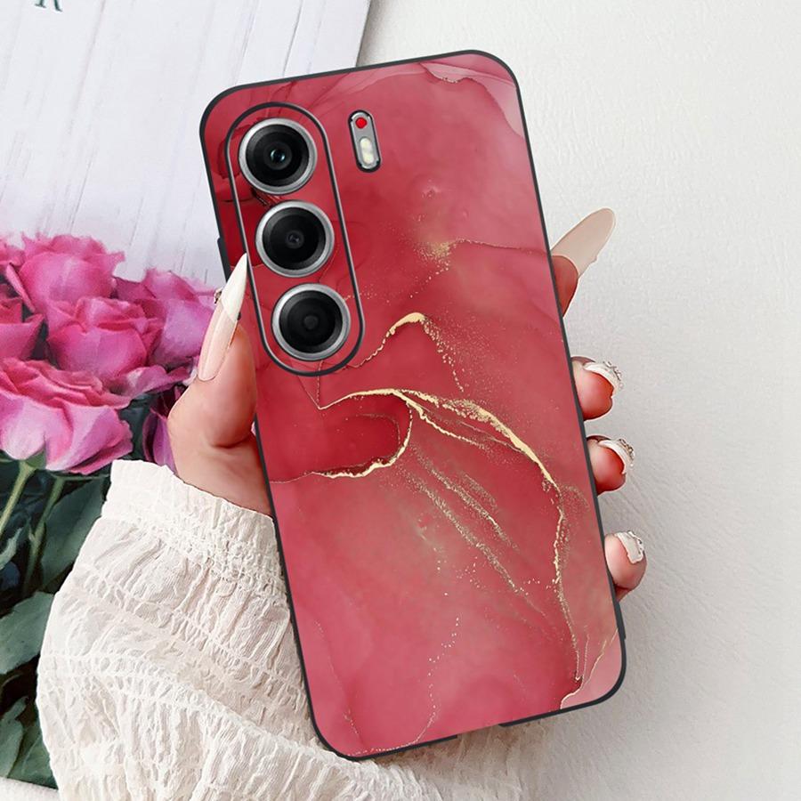 For Tecno Camon 40 Pro 5G Case CM7 Cute Cat Cool Painted TPU Soft Silicone Back Cover For Tecno Camon40 Camon 40Pro Phone Cases