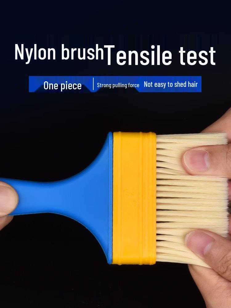 Nylon Bristle Multi-Purpose Brush for Painting, Coating, Glue, Industrial Cleaning, and Dust Removal