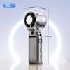 High-Speed Portable Turbo Handheld Misting Fan with Semiconductors for Office Foldable Mini Ice Cooling Fan with Strong Wind Fan
