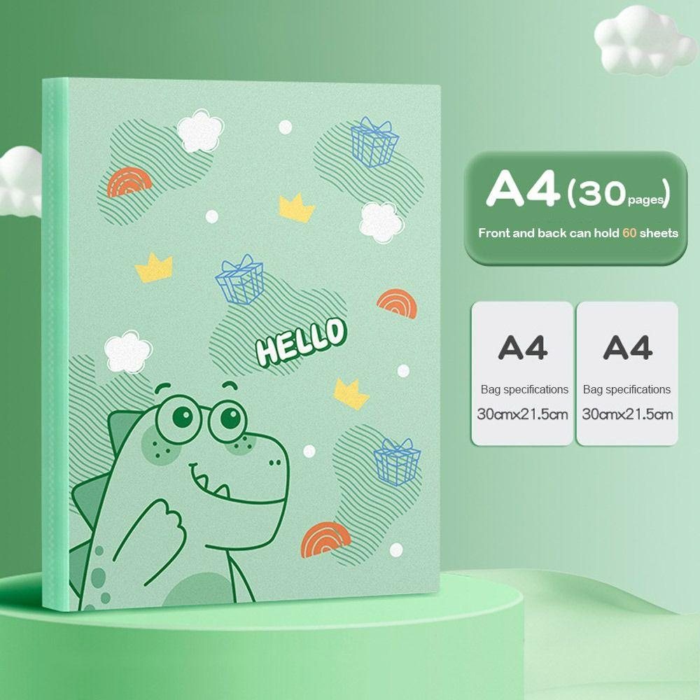 Plast Arkiv Bag Gjennomsiktig Bag Fil Oppbevaringspose Vanntett Arkiv Mappe Arkiv