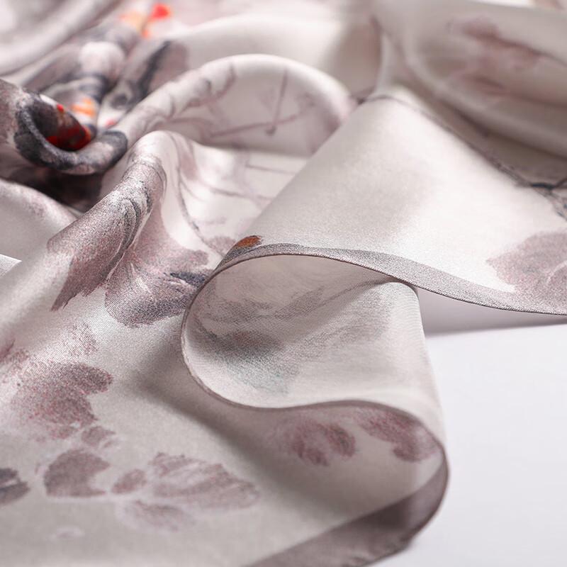 Silk Scarf Shawl Wrap, Practical Gift for Women's Birthday And Holidays, Mother's Day Present in Gift Box