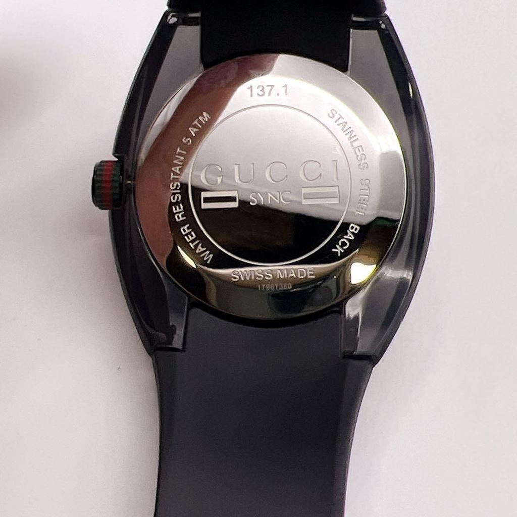Used [Good Condition / Working Item] GUCCI Men's Watch G Round Date Silver A-32