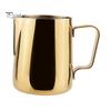 Antihaft Milchkännchen Edelstahl Aufschäumkännchen, Professionelle Latte Art Tasse mit Langlebiger 304 Kännchen Messskala, Tropffrei