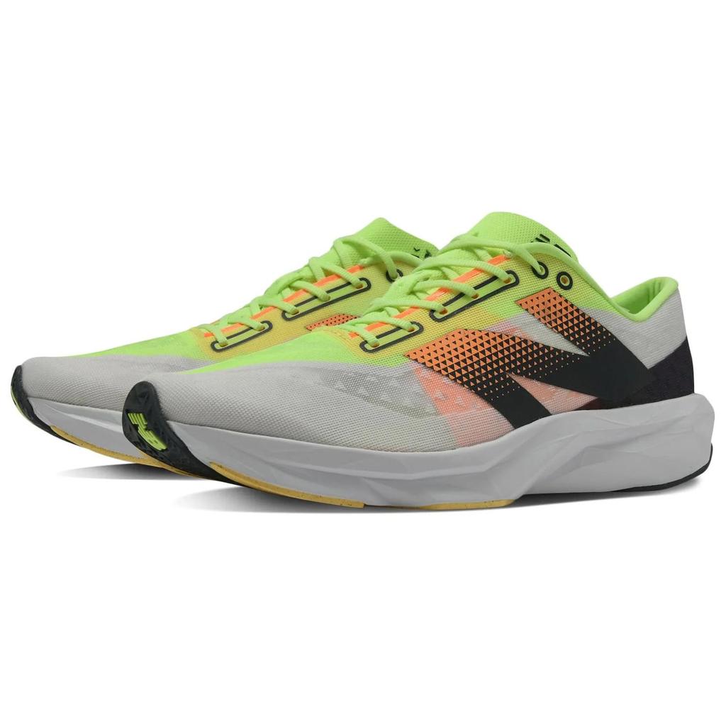 New Balance Nb Fuelcell Pvlse V1 Elite Synthetic Leather Cushioning Breathable Rebound Low Top Running Shoes Men Sneaker Light-Gray Black MFCNPBM