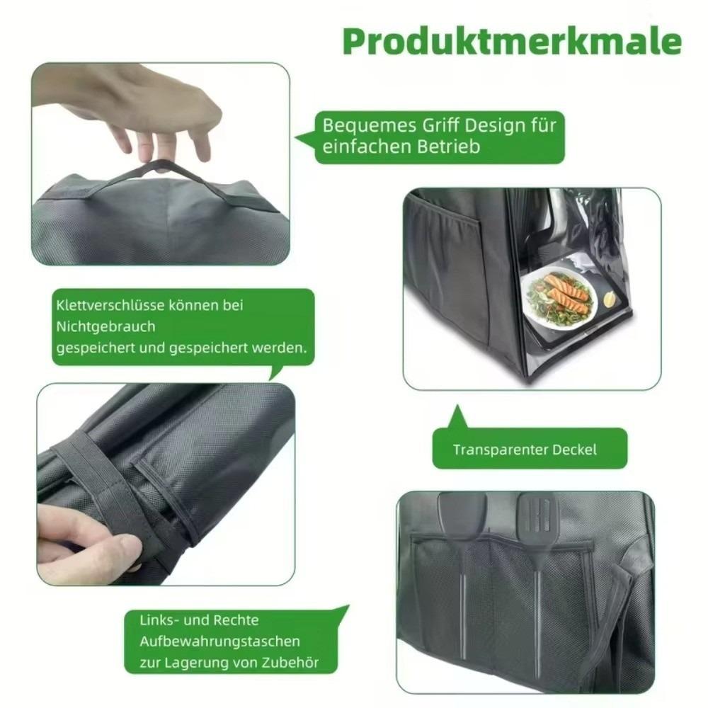 Foldable Kitchen Dust Cover Transparent Dustproof Foldable Cover Kitchen Use Durable Appliance Protector for Thermomix TM7
