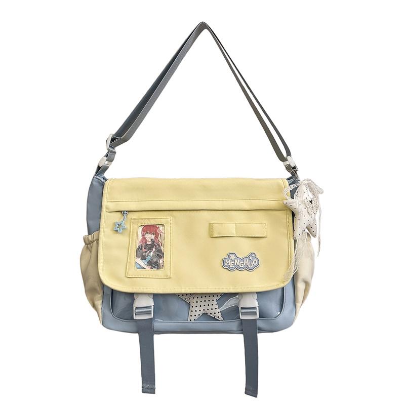 Multi-purpose Bag Women's Large Capacity Crossbody Bag Student Hand Shoulder Bag