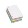 M5 Planner Five-Hole Blank Colored Refills, Macaron Tone Thick Loose-Leaf Inner Pages.