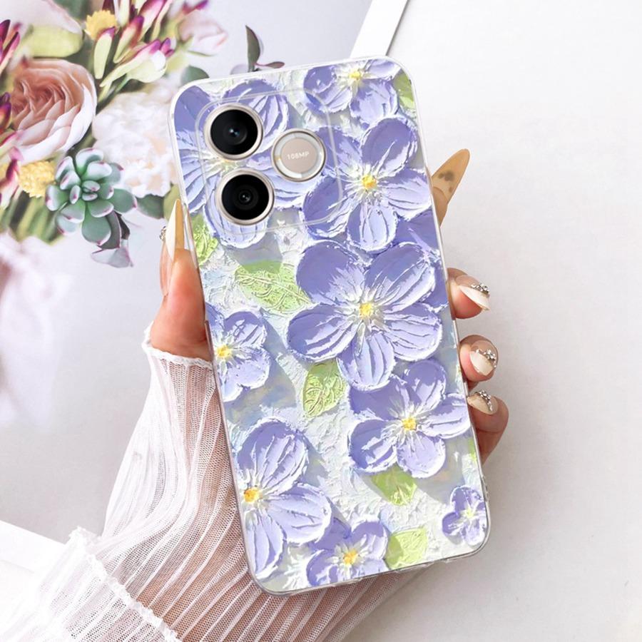 Pro Honor 600 Lite Pouzdro na telefon s počátečním písmenem pro Huawei Y6p Y 7 P Matný zadní kryt Ochrana fotoaparátu Nárazuvzdorná pouzdra
