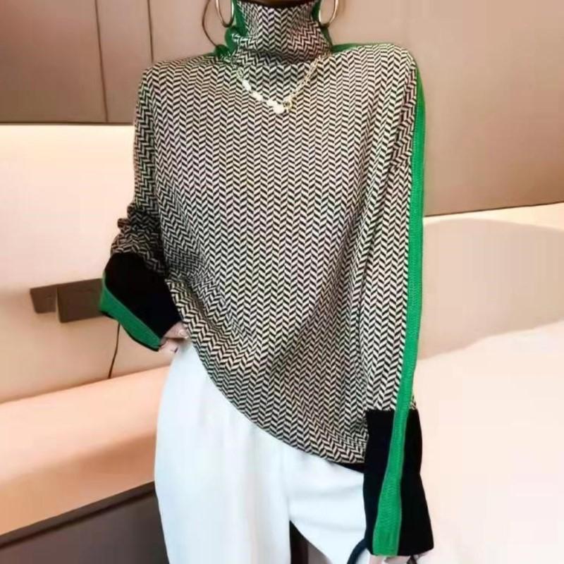 Women Sweater Knitted Turtleneck New Warm Stylish Sweaters Ladies Girl Slim Women Sweaters Pullovers Female Woman Sweater