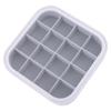 2Pcs 16 Grid Silicone Ice Cube Mold With Lid