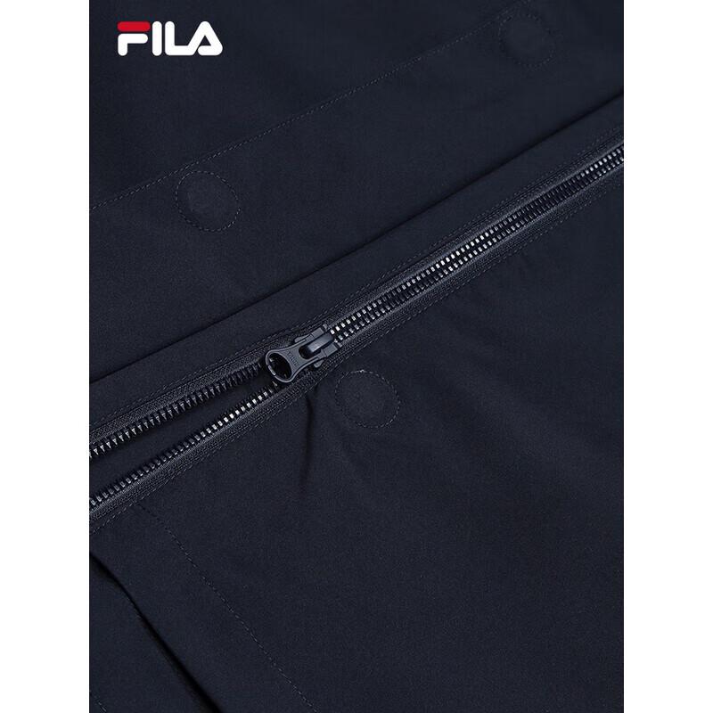 FILA Women's Hooded Mid-Length Padded Jacket