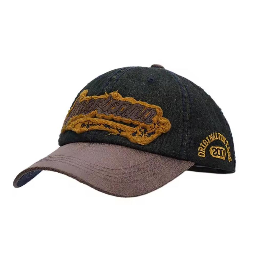 Cotton American Retro Baseball Caps Hip Hop Baseball Hat  Spring Summer Autumn