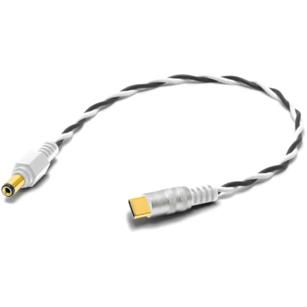 OYAIDE DC-3398 USB PD Trigger Cable 12V (Center Negative)/0.3m