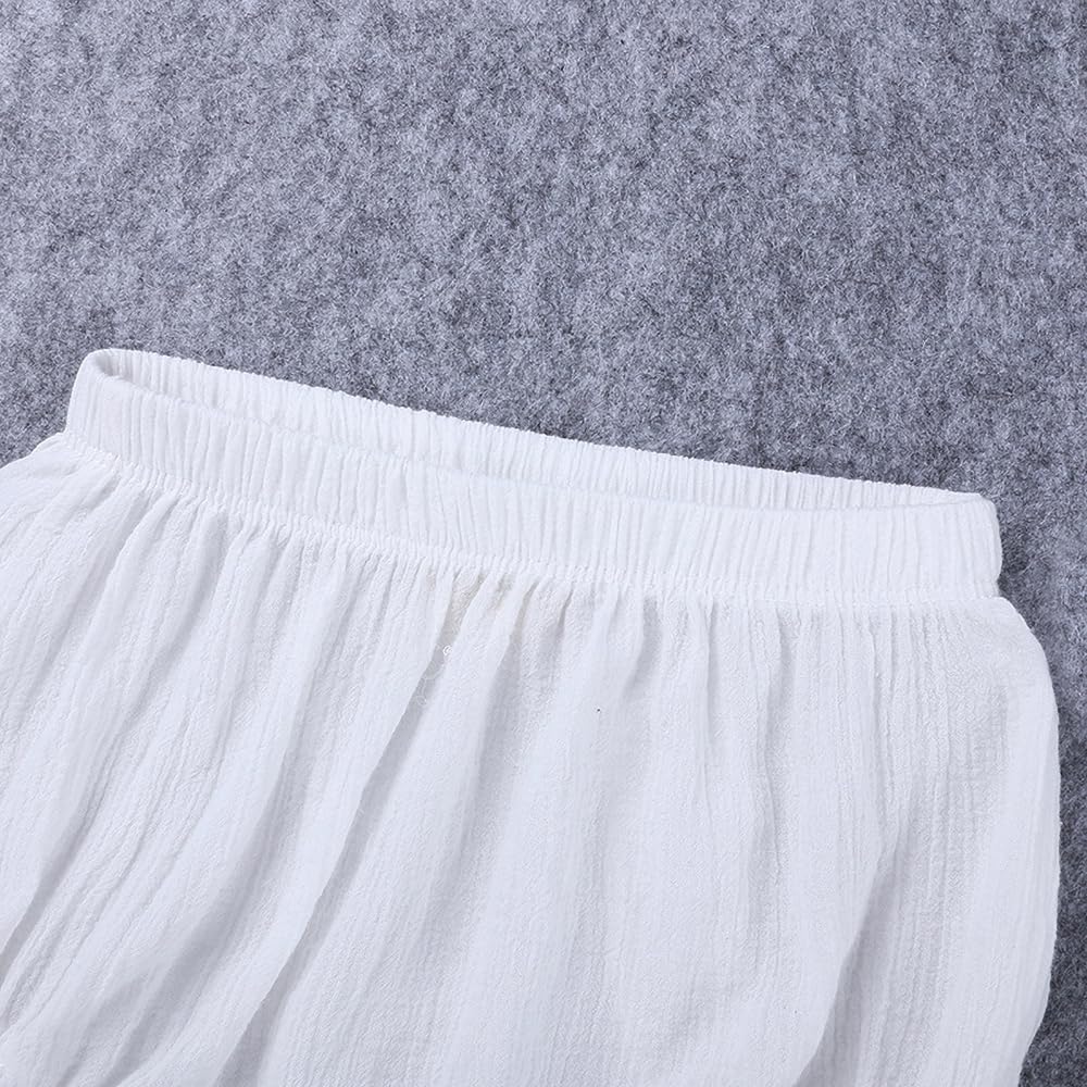 Buffydeer Baby Pumpkin Bloomer Newborn Underwear for Girls and Soft Cotton Bottoms Pants, Overpants, Shorts, 2-Piece Set, Boys, Breathable, (90,