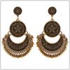 Stylish Ethnic Dance Cuff Armband & Long Dangle Earrings Set