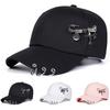 Unisex Eisenring Baseballkappen Frühling Herbst Outdoor Verstellbare Lässige Hüte Sonnenschutzhut Sportkappe