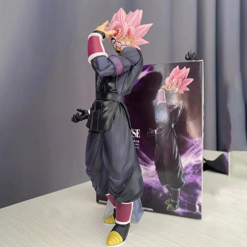 25cm Dragon Ball Super Heroes Figure Zamasu Black Goku Action Figures Pvc Model Statue Collection Decoration Ornaments Toys Gift