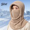 Cold Weather Gear Accessories Headgear Men Fall Hat Women Hooded Scarf Winter Riding Solid Color