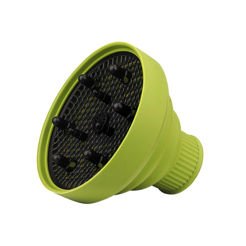 1piece Salon Silicone Hair Dryer Diffuser Cover Adjustable Temperature Resistant Dispersion Drying Hair Dryer Cover