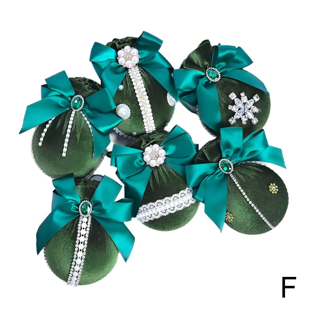 

6 шт. 8 см красные рождественские бархатные шары украшения для рождественской елки украшения для вечеринки новогодние рождественские сферы подвеска 2025