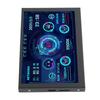 Computer Temp Monitor 5 Inch IPS Temperature Display Multifunction PC CPU Data Monitor for CPU GPU RAM